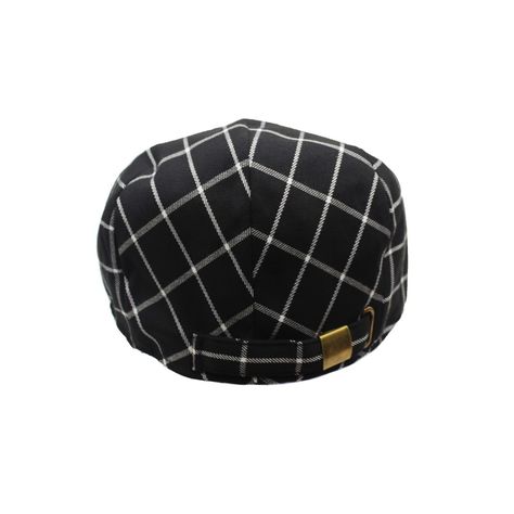 Jockey Inglés Cuadro Negro Blanco V-3
