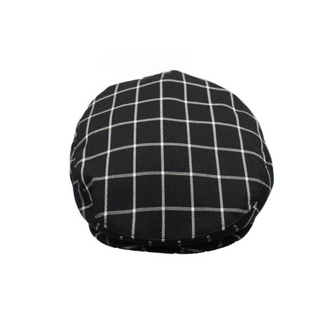 Jockey Inglés Cuadro Negro Blanco V-1
