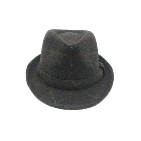 Sombrero Inglés Fantasía Gris Talla L/XL-0