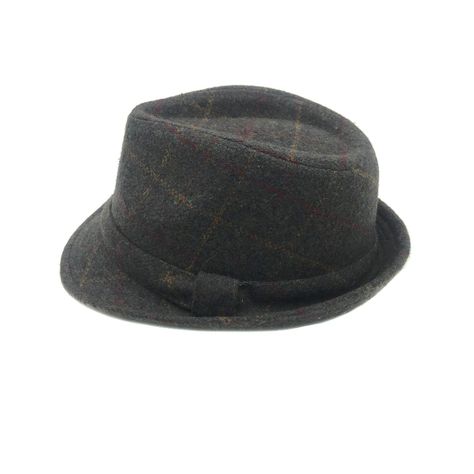 Sombrero Inglés Fantasía Gris Talla L/XL-1