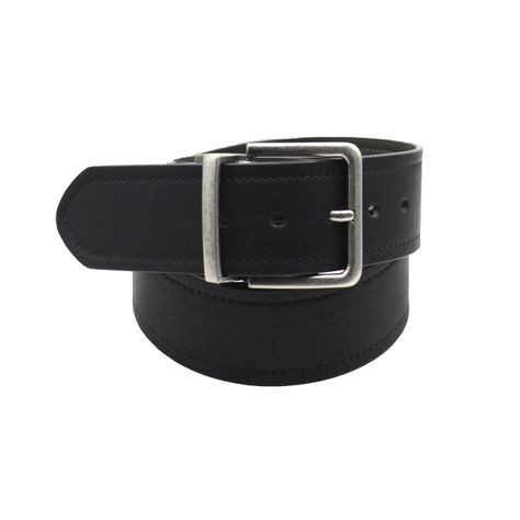 Cinturón Reversible Negro/Gris 4,0 cm V6 Talla 115-0