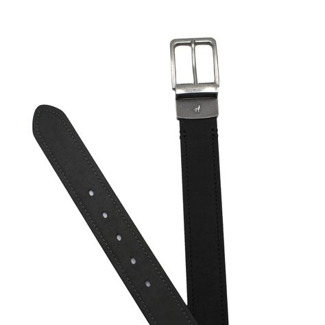 Cinturón Reversible Negro/Gris 4,0 cm V6 Talla 115-1