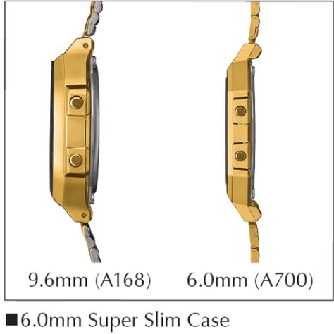 Reloj Casio Unisex A700WG-9ADF-3