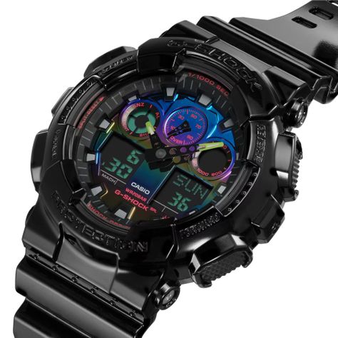 Reloj G-Shock Hombre GA-100RGB-1ADR-2