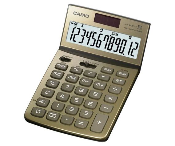 Calculadora Casio JW-200TW-GD-S-DH-0