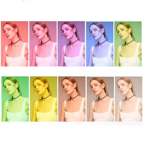 Aro De Luz RGB LED Iluminación Para Fotografía Y Vlogging-3