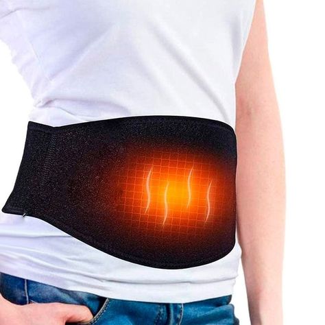 Faja Almohadilla Térmica Ajustable Para La Cintura-4