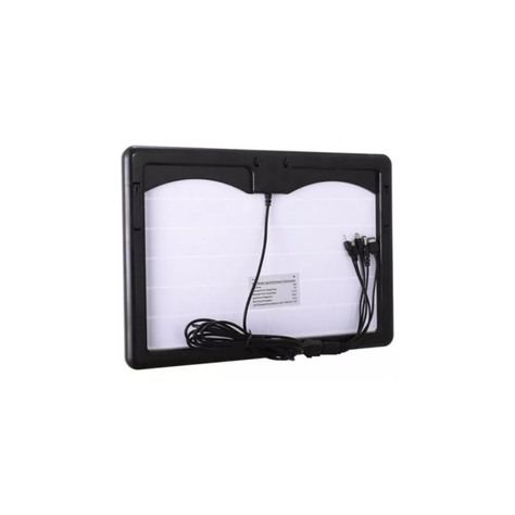 Cargador Panel Solar Multipropósito 5v 1,6a 5v-8w proteccion IPX6-1