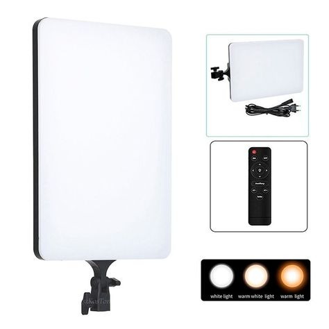 Panel De Luz LED Profesional Para Fotografía Y Video Con Control Remoto-1