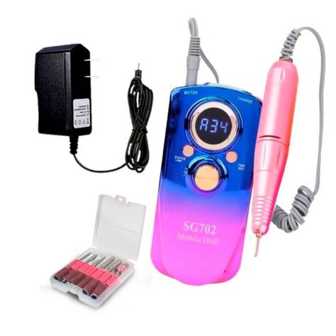 Pulidor De Uñas Profesional Portátil 35000 RPM Colorido-4