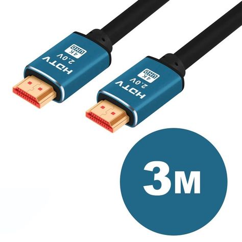 Cable HDMI de Alta Velocidad HDTV 2.0 UHD 4k 3 Metrosa-3