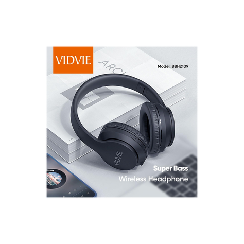 Audifonos Super Bass Vidvie Cancelacion De Ruido BBH2109-2