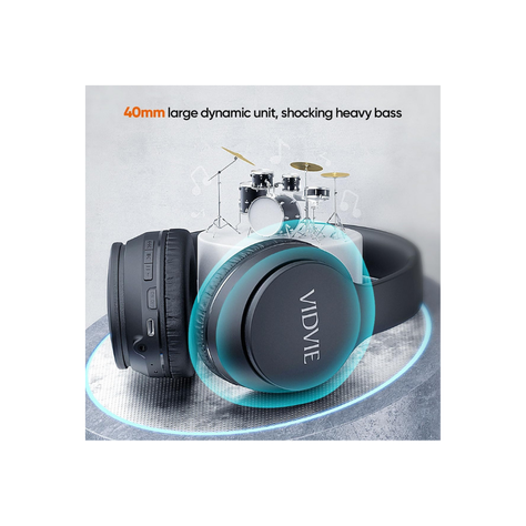 Audifonos Super Bass Vidvie Cancelacion De Ruido BBH2109-3