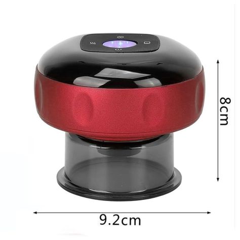Mini Masajeador Inteligente Eléctrico Profesional Con Ventosas-5