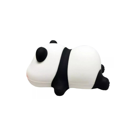 Lampara velador diseño de panda con luz led-1