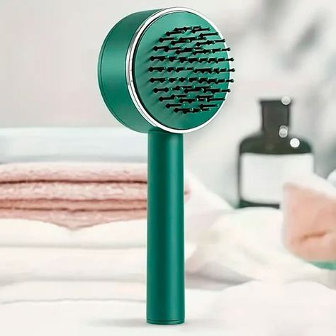 Cepillo Autolimpiante Para Cabello E Higiene Capilar-2
