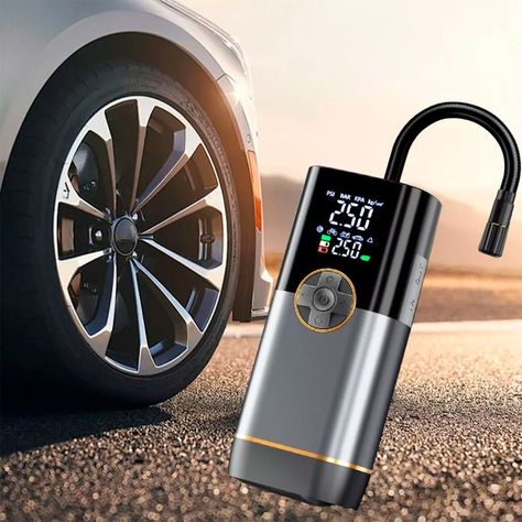Compresor De Aire Portátil Inalámbrica Para Automóviles-3