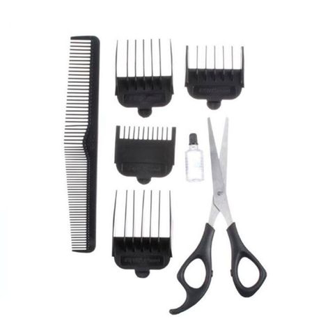 Máquina Profesional Para Cortar Cabello Con Accesorios-5