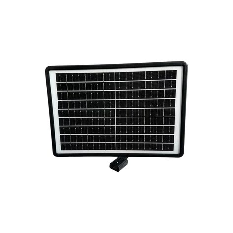 Cargador Panel Solar Multipropósito 16a 5v-8w Negro 5v-2