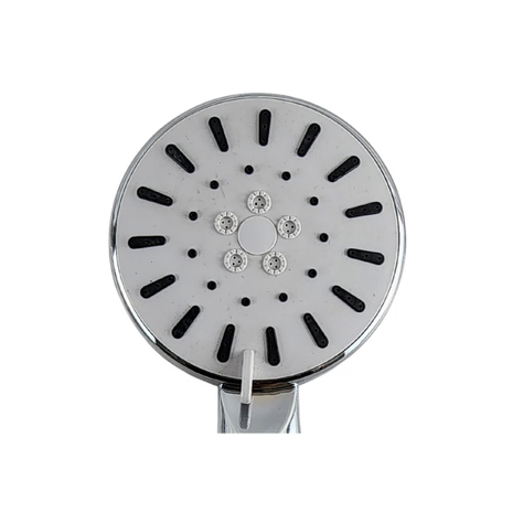 Cabezal Regadera Flujo Agua variable Mango Ergonomico-3