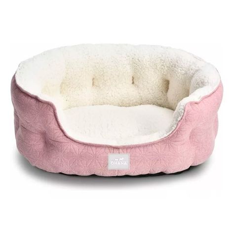 Cama Nido Para Mascotas Con Chiporro Rosado 55x40x23cm-0