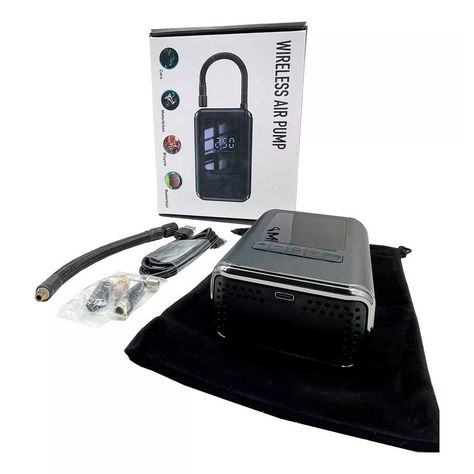 Compresor De Aire Portátil Inalámbrica Para Autos Motos -2