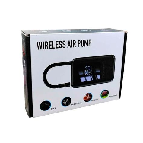 Compresor De Aire Portátil Inalámbrica Para Autos Motos -3