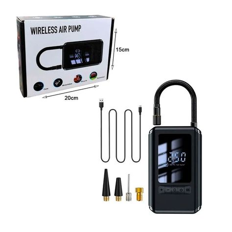 Compresor De Aire Portátil Inalámbrica Para Autos Motos -4