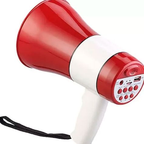 Megáfono Recargable Con Grabación Y Alcance De 500 Metros-3