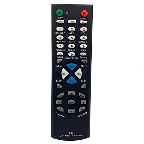 Control Remoto Universal Alternativo TV Modelo 620-1