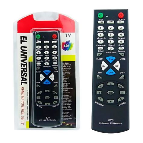 Control Remoto Universal Alternativo TV Modelo 620-3