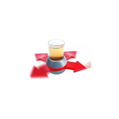 Juego Para Fiestas Spinner Shot Ruleta Giratoria De Tragos-2