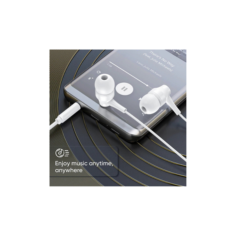 Auriculares con cable HS653 con microfono in-ear headset vidvie -2
