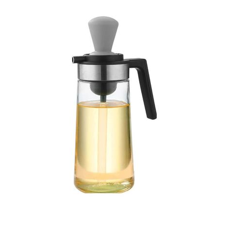Dispensador de aceite con cepillo utensilio botella aceitera cocina-0