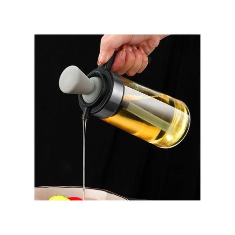 Dispensador de aceite con cepillo utensilio botella aceitera cocina-2