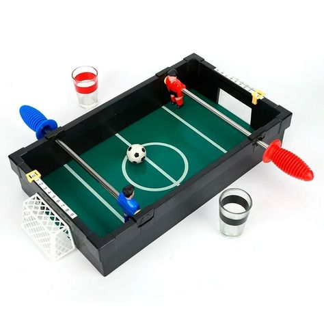 Juego De Mesa Futbolín Chupitos Uno Contra Uno-0