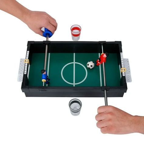Juego De Mesa Futbolín Chupitos Uno Contra Uno-3