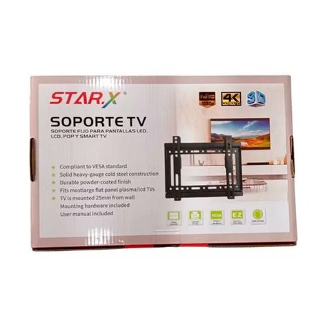 Soporte TV Fijo De 14 a 42 Pulgadas Star.x-3