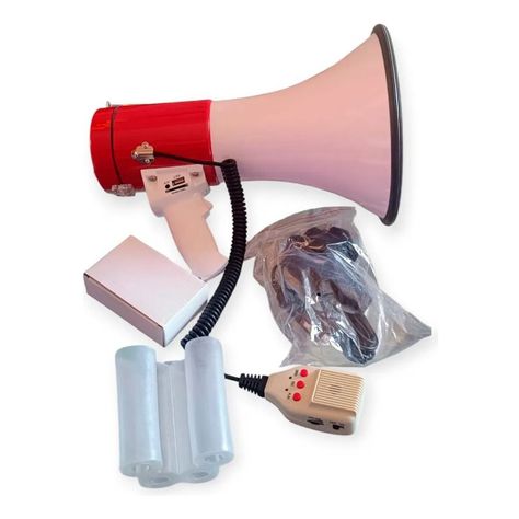 Megáfono Altavoz Recargable De Mano 50W-3