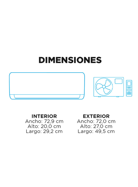 Aire Acondicionado Midea Inverter 9.000BTU - Wifi-6