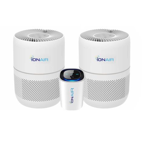 2 Purificadores ION AIR 20 + Ultra ION Gratis-0