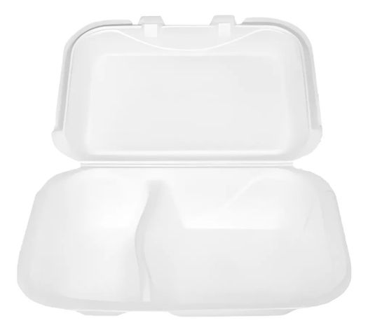 50 Bandeja Rectangular Bandeja Plumavit C/ Division Bandejas-3