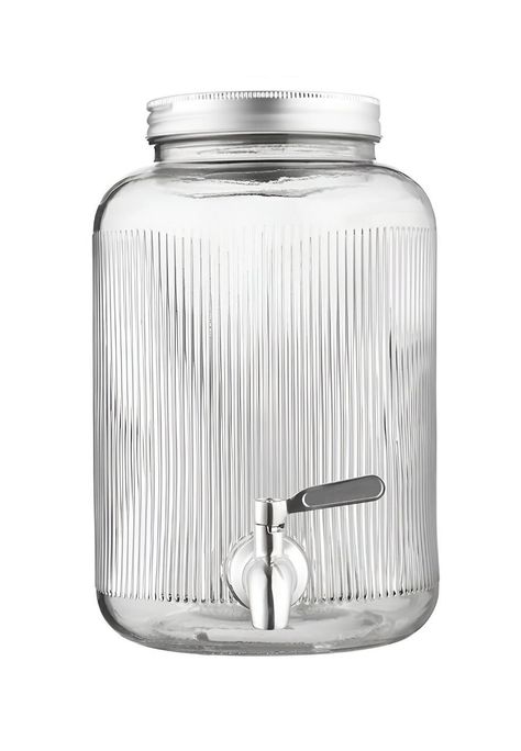 Dispensador De Bebidas Jarras Vidrio Jarro Para Jugo 4l-0