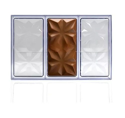Moldes Chocolate Policarbonato Molde De Chocolate Rombos 3c -2