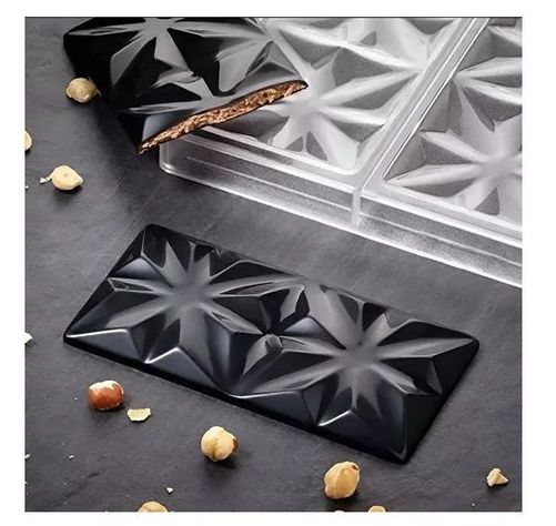 Moldes Chocolate Policarbonato Molde De Chocolate Rombos 3c -5