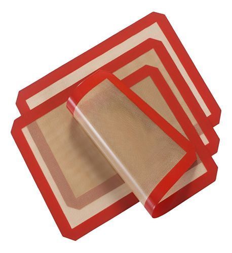 Pack X4 Tapete De Silicona Lamina De Silicona Horno 60x40cm-3