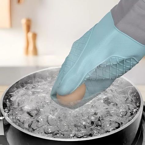 Guante Silicona Para Horno Toma Olla Guantes Cocina -1