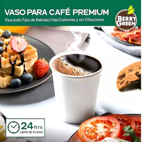 100 Vasos Para Cafe Vasos Polipapel C/tapa+manga 10oz/ 296ml-7