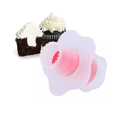 Pack X6 Saca Bocado Para Cupcakes Descorazonador Ahuecador -0