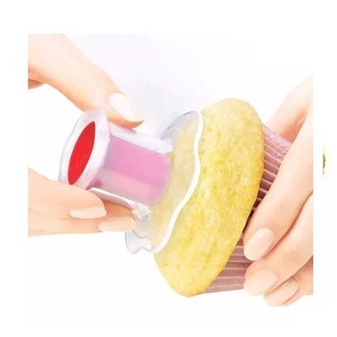 Pack X6 Saca Bocado Para Cupcakes Descorazonador Ahuecador -3